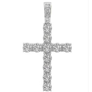 Ice out bling Tennis Cross